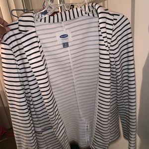 Striped old navy blazer